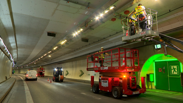 Les travaux du tunnel de Cointe, c'est presque terminé, et pour 10 ans !