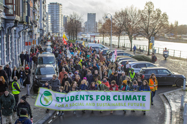 Liège : 1200 marcheurs pour le climat