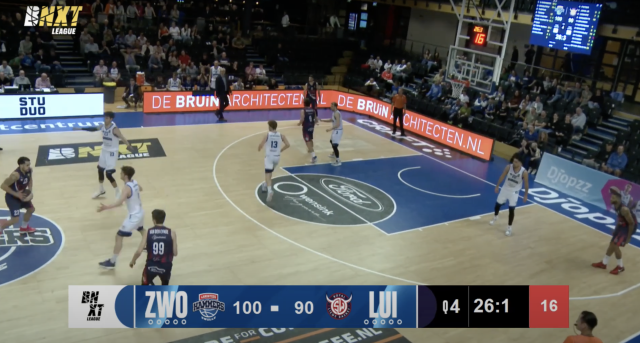 Liège Basket passe au troisième tour des playoffs transfrontaliers