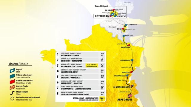Liège ville arrivée d'une étape du Tour de France féminin 2024