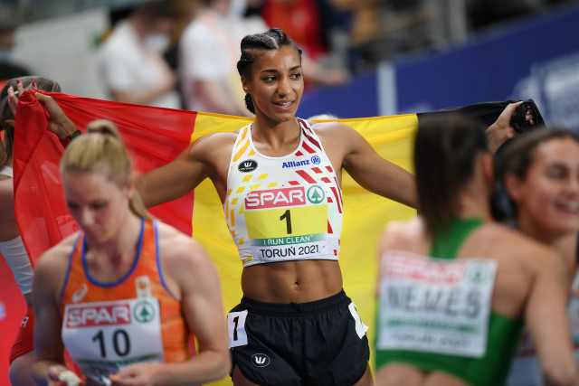 Nafi Thiam, championne d'Europe indoor de pentathlon 