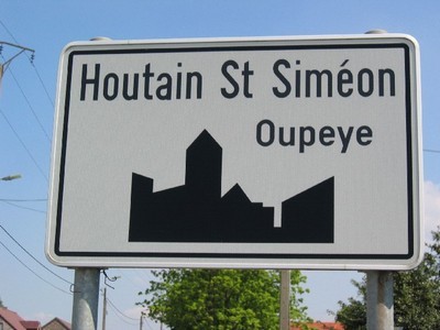 Nouveau quartier d'entreprises à Houtain-Saint-Siméon