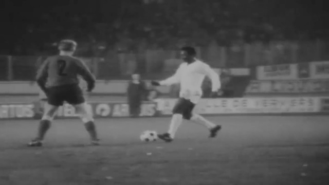 Pelé avait fait le show à Rocourt en 1974