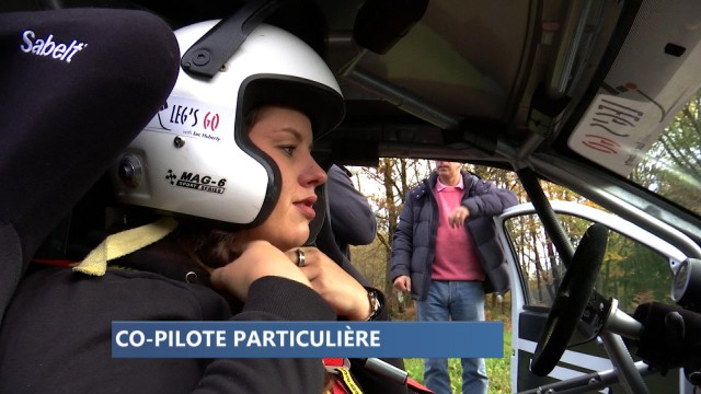 Rallye du Condroz : une jeune co-pilote unijambiste