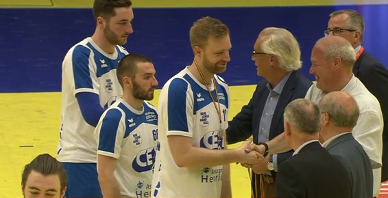 Replay : finale de la coupe de Belgique de handball : Hasselt - HC Visé
