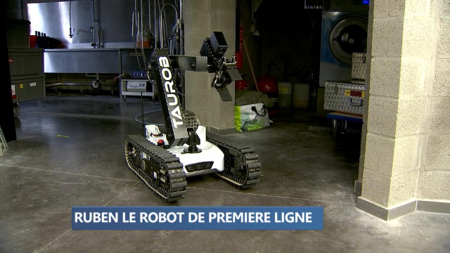 Ruben: le robot de première ligne de la protection civile