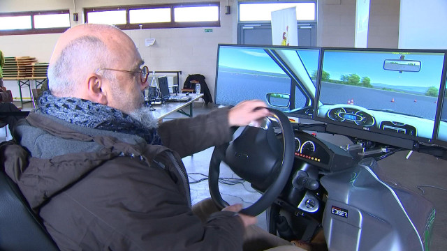 Sécurité routière : simulateur de conduite  à Amay.