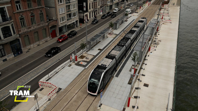 Tram  : survol intégral de la ligne, le nouveau visage de Liège