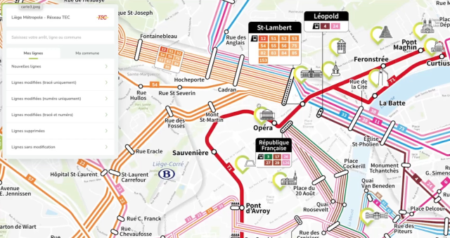 Tram : une carte interactive pour découvrir ce que devient votre ligne de bus ! 