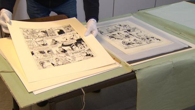 Hergé, Franquin, Jacobs et Cie au Musée des Beaux-Arts de Liège