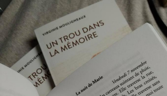 Un trou dans la mémoire, un recueil de nouvelles par Virginie Mouligneaux 
