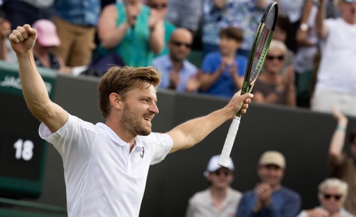 Wimbledon : David Goffin face au Britannique Cameron Norrie en quart de finale 
